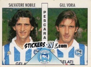 Sticker Nobile / Voria - Calciatori 1995-1996 n. 462 - Panini