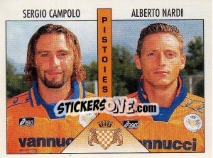 Sticker Campolo / Nardi - Calciatori 1995-1996 n. 476 - Panini