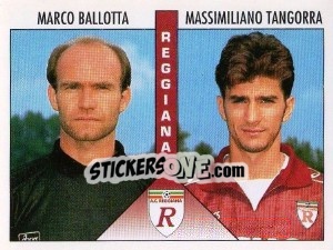 Cromo Ballotta / Tangorra - Calciatori 1995-1996 - Panini