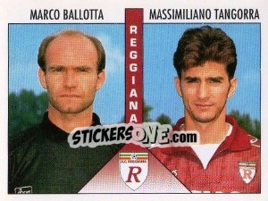 Sticker Ballotta / Tangorra - Calciatori 1995-1996 n. 479 - Panini