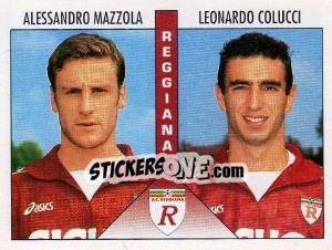 Cromo Mazzola / Colucci - Calciatori 1995-1996 - Panini