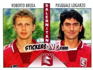 Cromo Breda / Logarzo - Calciatori 1995-1996 - Panini