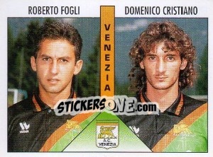 Figurina Fogli / Cristiano - Calciatori 1995-1996 - Panini