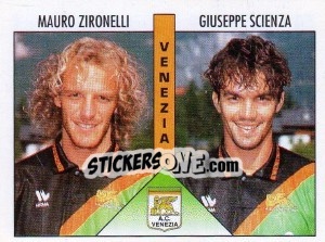 Sticker Zironelli / Scienza - Calciatori 1995-1996 n. 511 - Panini