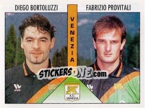 Sticker Bortoluzzi / Provitali - Calciatori 1995-1996 n. 512 - Panini