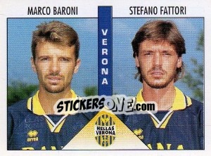 Sticker Baroni / Fattori - Calciatori 1995-1996 n. 518 - Panini