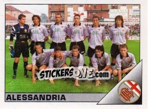 Sticker Alessandria - Calciatori 1995-1996 - Panini