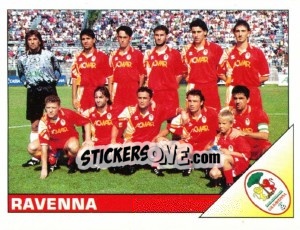 Sticker Ravenna - Calciatori 1995-1996 - Panini