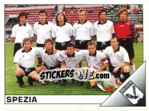 Figurina Spezia - Calciatori 1995-1996 - Panini