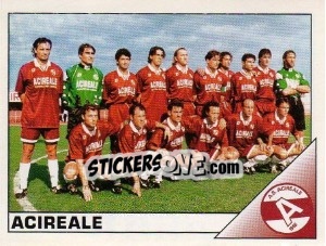 Figurina Acireale - Calciatori 1995-1996 - Panini