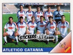 Sticker Atletico Catania - Calciatori 1995-1996 - Panini