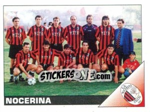 Sticker Nocerina - Calciatori 1995-1996 n. 567 - Panini