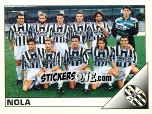 Figurina Nola - Calciatori 1995-1996 - Panini