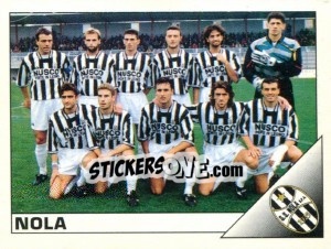 Sticker Nola - Calciatori 1995-1996 n. 568 - Panini