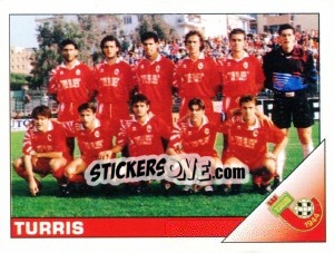Sticker Turris - Calciatori 1995-1996 n. 576 - Panini