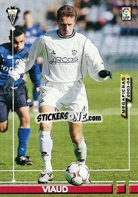 Sticker Viaud - Liga 2003-2004. Megafichas n. 9 - Panini