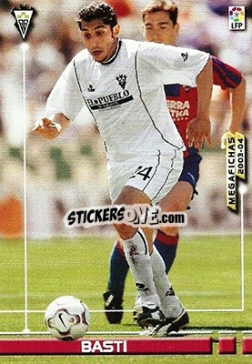 Cromo Basti - Liga 2003-2004. Megafichas n. 17 - Panini