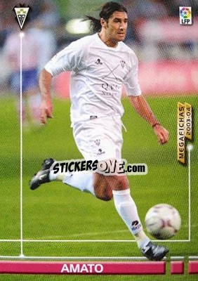 Sticker Amato - Liga 2003-2004. Megafichas - Panini