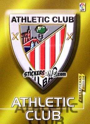 Sticker Escudo - Liga 2003-2004. Megafichas n. 19 - Panini