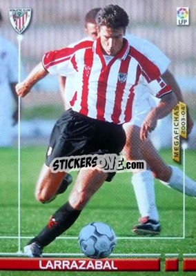 Sticker Larrazabal - Liga 2003-2004. Megafichas n. 23bis - Panini