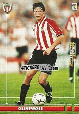 Sticker Gurpegui - Liga 2003-2004. Megafichas - Panini