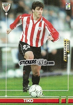Sticker Tiko - Liga 2003-2004. Megafichas - Panini