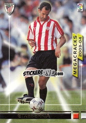 Cromo Etxeberria - Liga 2003-2004. Megafichas - Panini