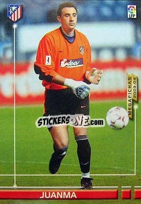 Sticker Juanma - Liga 2003-2004. Megafichas n. 39bis - Panini