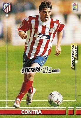 Sticker Contra - Liga 2003-2004. Megafichas n. 40 - Panini