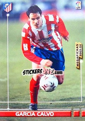 Figurina Garcia Calvo - Liga 2003-2004. Megafichas - Panini