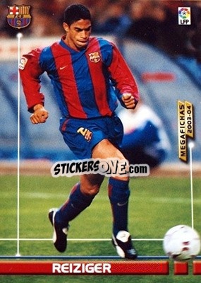 Sticker Reiziger - Liga 2003-2004. Megafichas - Panini