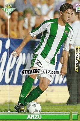 Sticker Arzu - Liga 2003-2004. Megafichas n. 80 - Panini