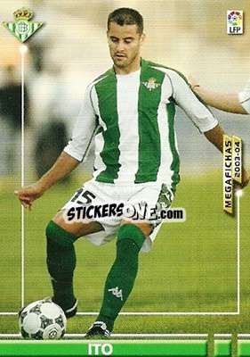 Figurina Ito - Liga 2003-2004. Megafichas - Panini