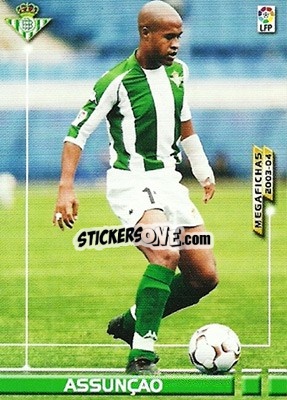 Sticker Assunçao - Liga 2003-2004. Megafichas n. 82 - Panini
