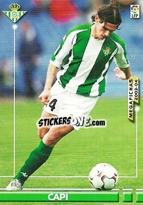 Figurina Capi - Liga 2003-2004. Megafichas - Panini