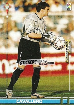 Sticker Cavallero - Liga 2003-2004. Megafichas n. 92 - Panini