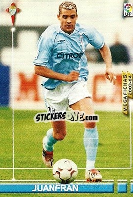 Sticker Juanfran - Liga 2003-2004. Megafichas n. 97 - Panini
