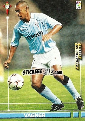 Sticker Vagner - Liga 2003-2004. Megafichas n. 101 - Panini