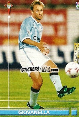 Sticker Giovanella - Liga 2003-2004. Megafichas - Panini