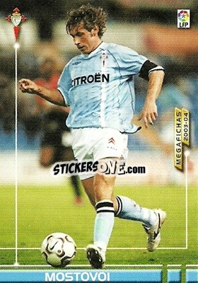 Sticker Aleksandr Mostovoi - Liga 2003-2004. Megafichas n. 107 - Panini
