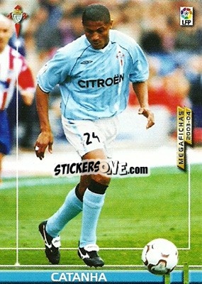 Sticker Catanha - Liga 2003-2004. Megafichas - Panini