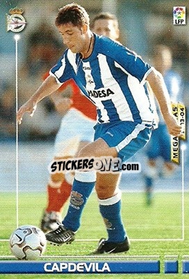 Cromo Capdevila - Liga 2003-2004. Megafichas - Panini