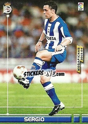 Sticker Sergio - Liga 2003-2004. Megafichas n. 120 - Panini