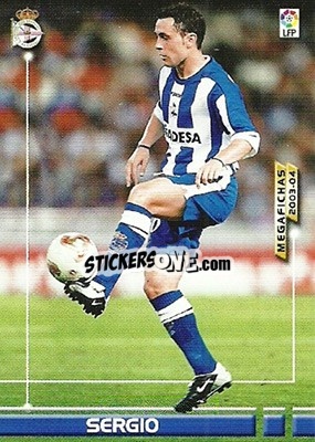 Sticker Sergio - Liga 2003-2004. Megafichas - Panini