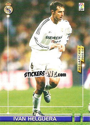 Sticker Ivan Helguera - Liga 2003-2004. Megafichas - Panini