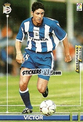 Figurina Victor - Liga 2003-2004. Megafichas - Panini