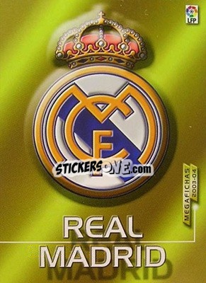 Sticker Escudo - Liga 2003-2004. Megafichas - Panini