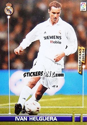 Cromo Ivan Helguera - Liga 2003-2004. Megafichas - Panini