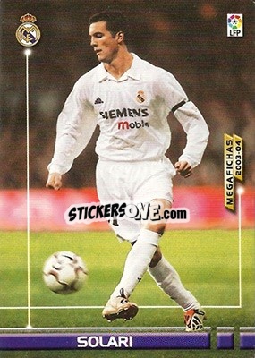 Cromo Solari - Liga 2003-2004. Megafichas n. 155 - Panini