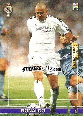 Sticker Makukula - Liga 2003-2004. Megafichas n. 162j - Panini